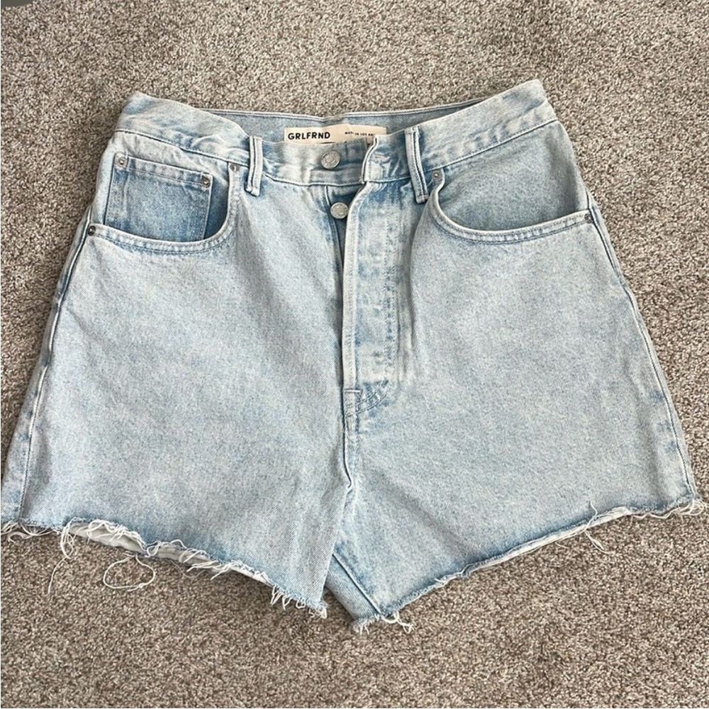 Grlfrnd Jules Super High Rise Vintage Cut-Off Shorts size 28